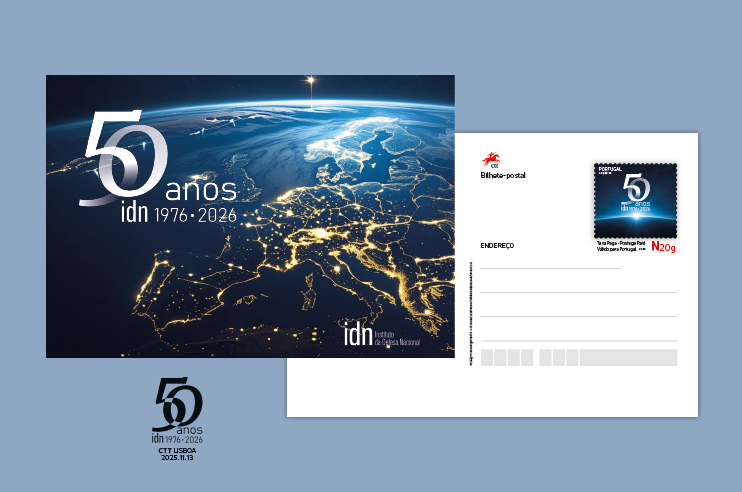 Postal do IDN - 50 anos