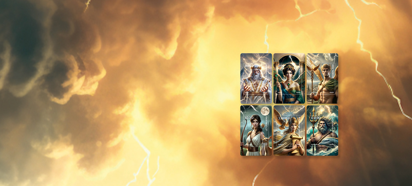 Pack dos 6 crypto stamps